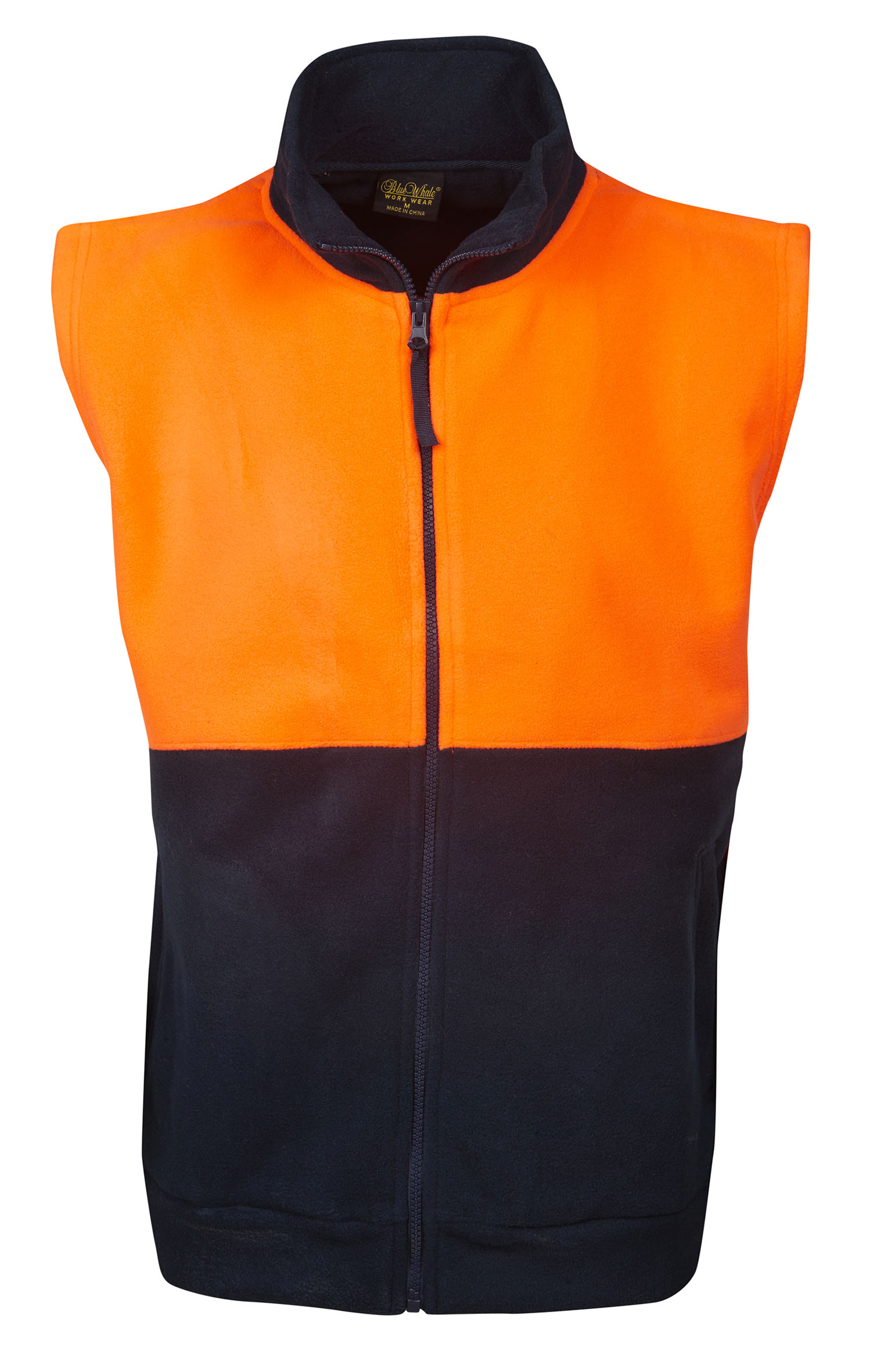 F84 FLUORO ORANGE NAVY FRONT