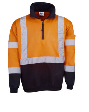 F96 Hi Vis D/N Fleecy Jumper