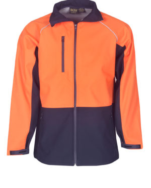 J86 Hi Vis Soft Shell Jackets Day Use Only