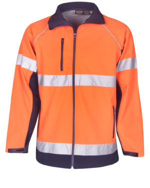 J87 Hi Vis Soft Shell Jackets D/N Use
